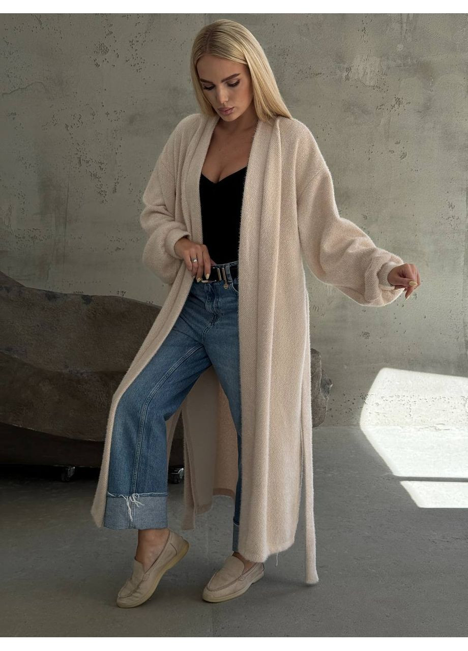 Жіночий кардиган oversize з альпаки Україна (358934278)
