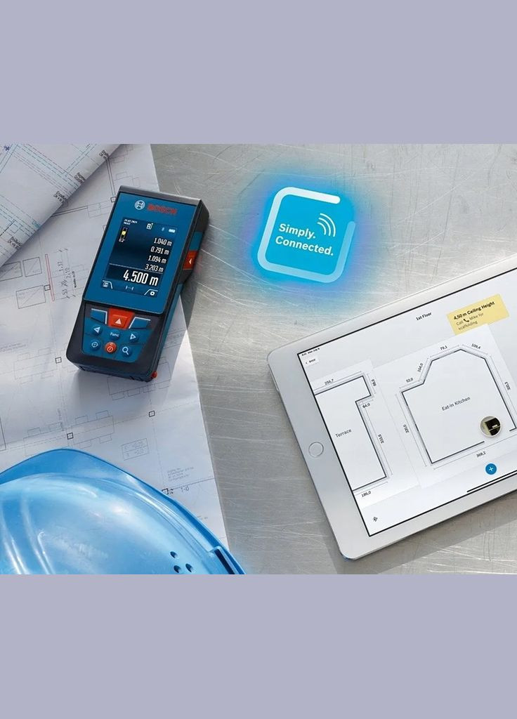 Лазерный дальномер GLM 100-25 C (AA 1.5V, 100 м, красный) с функцией Bluetooth (25258) Bosch (327092475)
