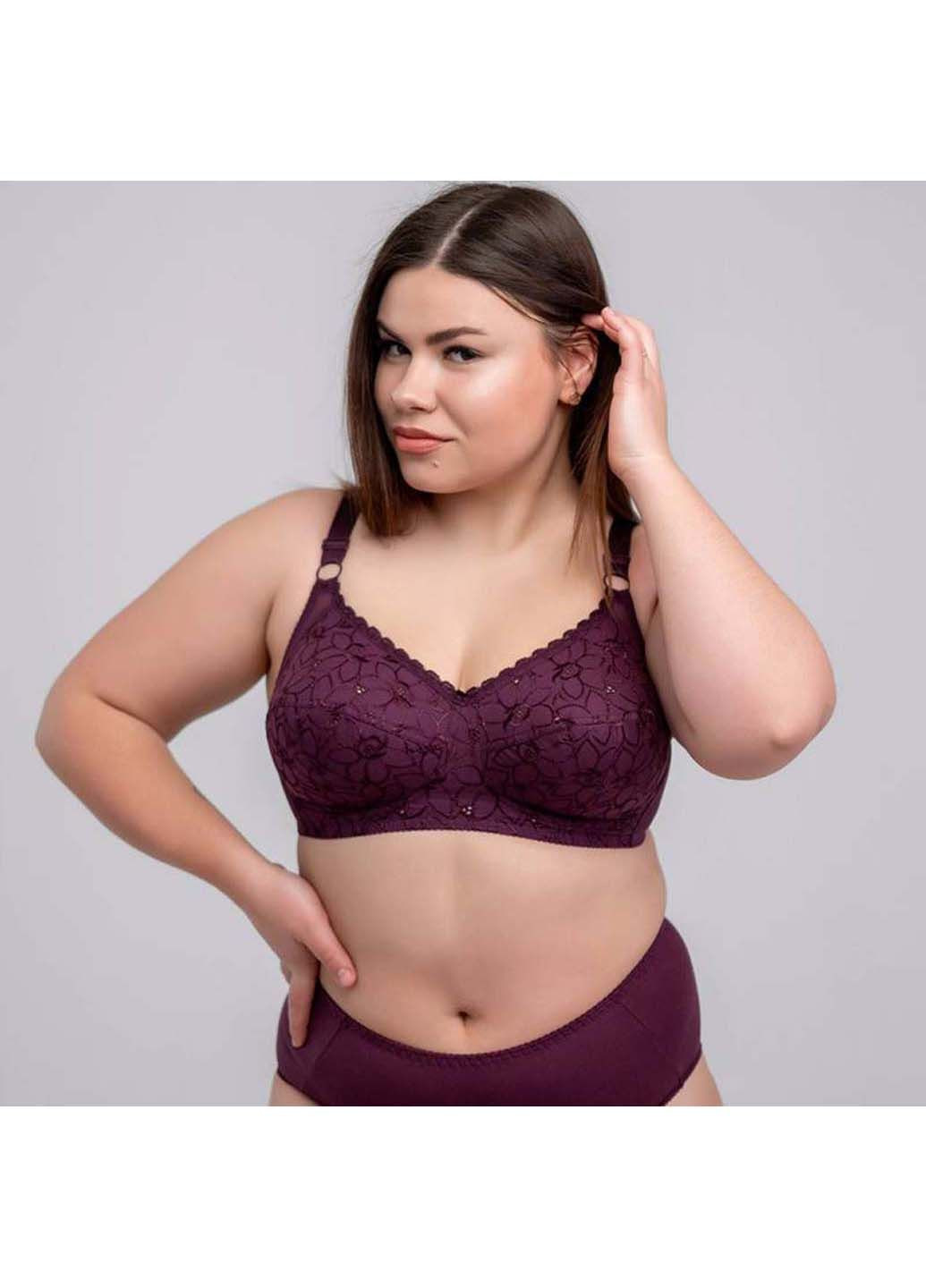 Сливовий бюстгальтер Elita без кісточок