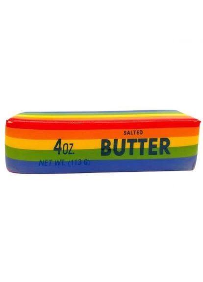 Антистрес іграшка "Butter Squishy Rainbow/Сквіши масло" мікс видів MIC (400086158)