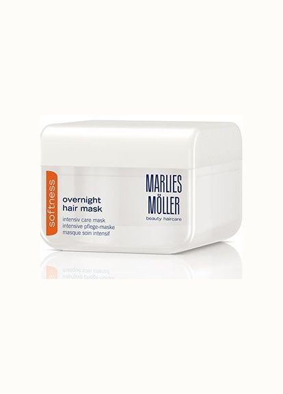 Інтенсивна нічна маска для гладкості волосся (тестер) Softness Overnight Hair Mask 125ml (327951-90816) Marlies Moller (368663334)