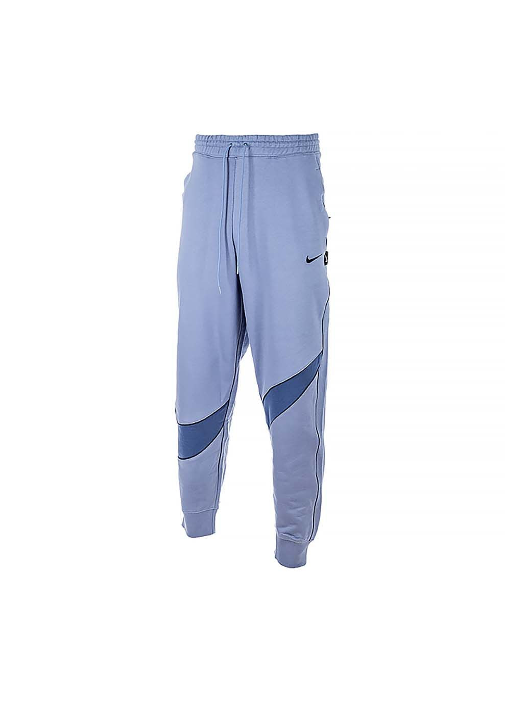 Штани M NK SWOOSH FLC PANT Блакитний Nike (302233977)