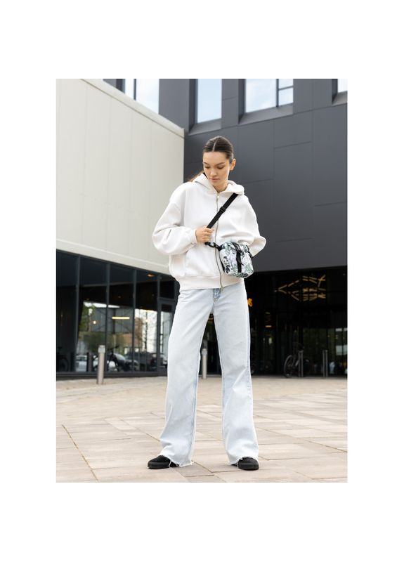 Женская сумка мессенджер TEL принт "Leaves" Sambag (331283512)