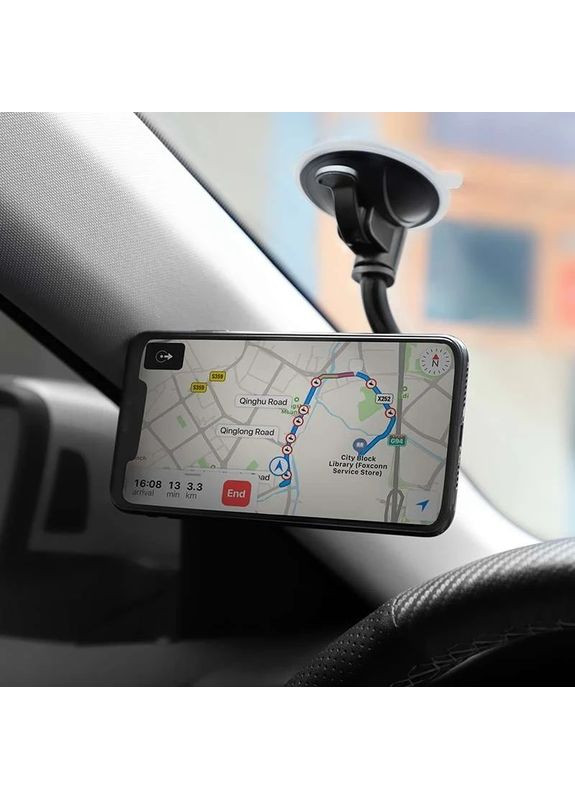 Автодержатель CA55 (черный) – универсальный держатель для смартфона в авто. Hoco (361078728)