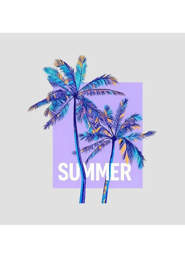 Термоналіпка "Summer" пальми (8688) No Brand (381547004)