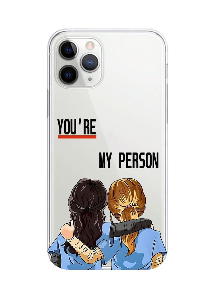 Прозрачный чехол на iPhone 11 Pro Max:: Подружки с Анатомии (принт 251) Creative (359498663)