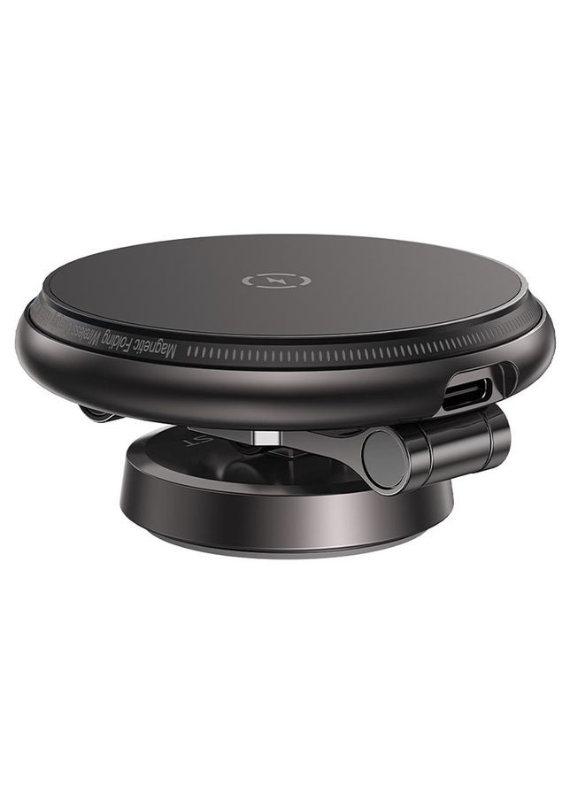 Автотримач для телефона з БЗП magnetic folding wireless charging car holder (6974316283089) Acefast D30 (372682683)