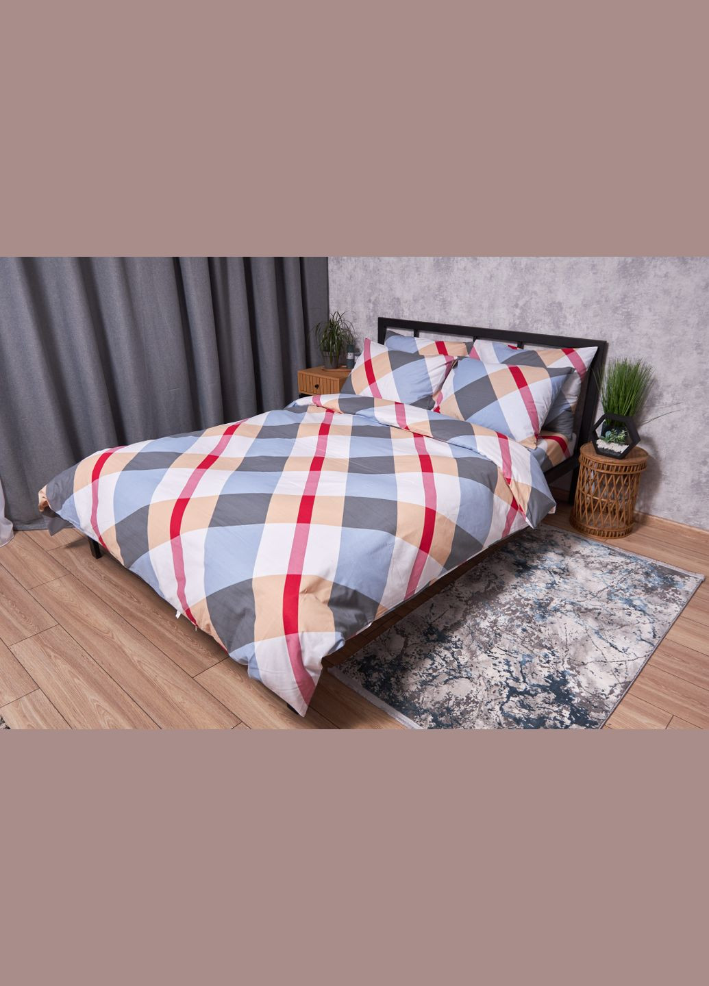 Комплект постельного белья Бязь Gold Люкс «» семейный 160х220х2 наволочки 4х70х70 (MS-820002157) Moon&Star Sunkissed (285717272)