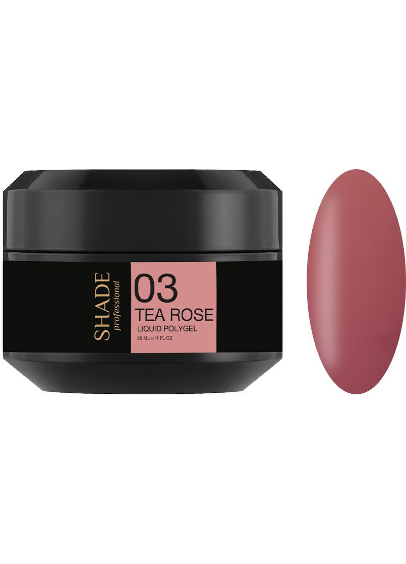 Рідкий полігель Liquid Polygel № 03 Tea Rose, 30 мл Shade (352183391)