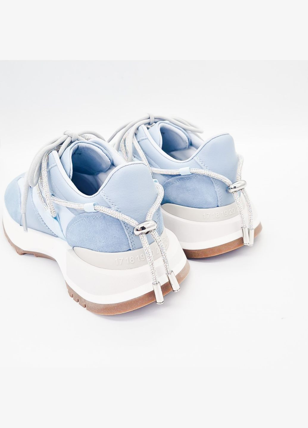 Блакитні кросівки (р) шкіра/замша/текстиль 0-1-1-am-0226-3-15 Danler