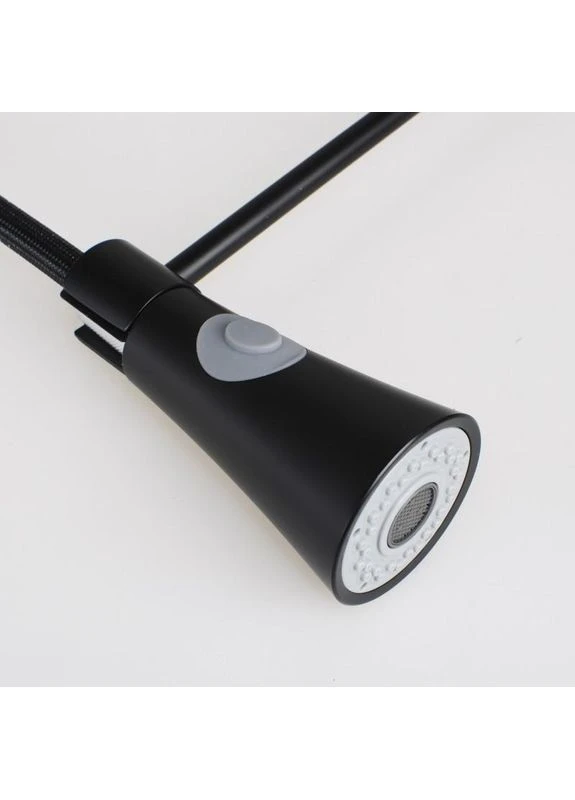 Змішувач для кухні FIESTO BLACK чорний * Yoka (380689093)