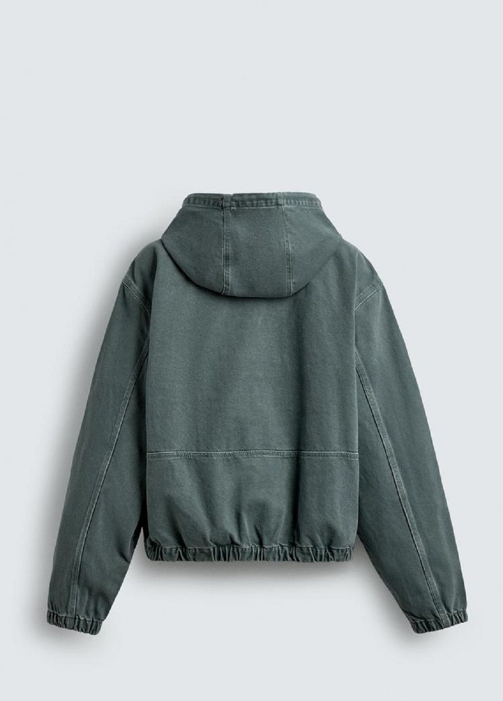 Светло-зеленая демисезонная куртка Zara