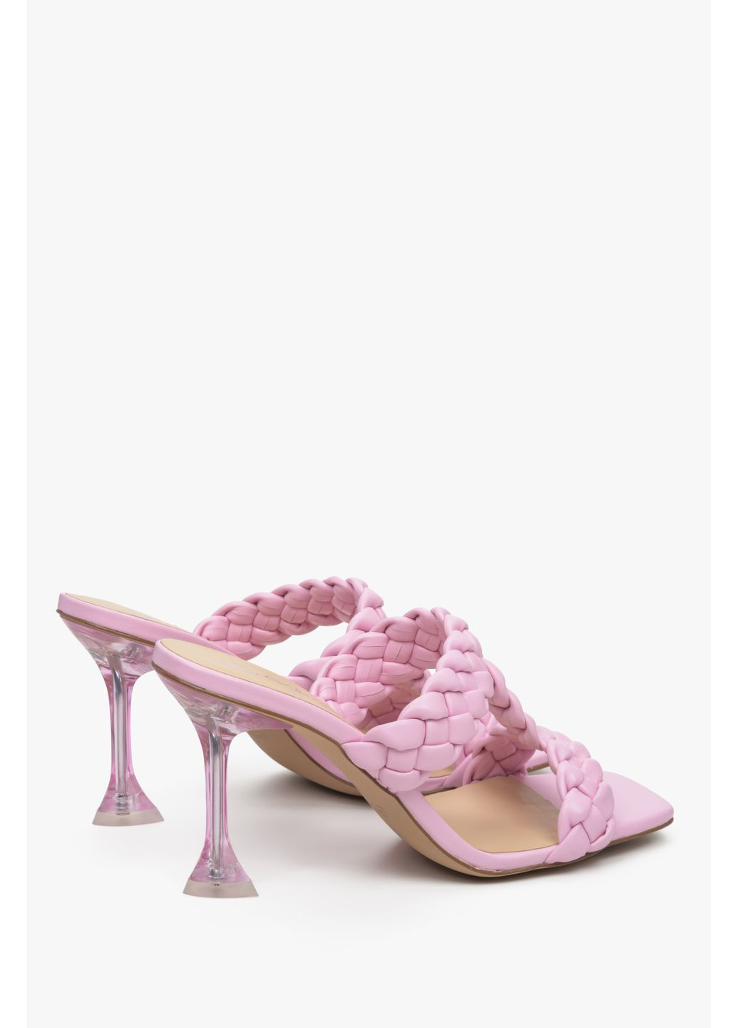 Шльопанці, колір рожевий Estro (371805289)