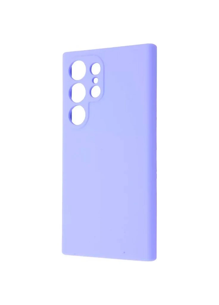 Чехол Full Silicone Cover для Samsung Galaxy S24 Ultra ight Purple [100467] Wave (400884916)