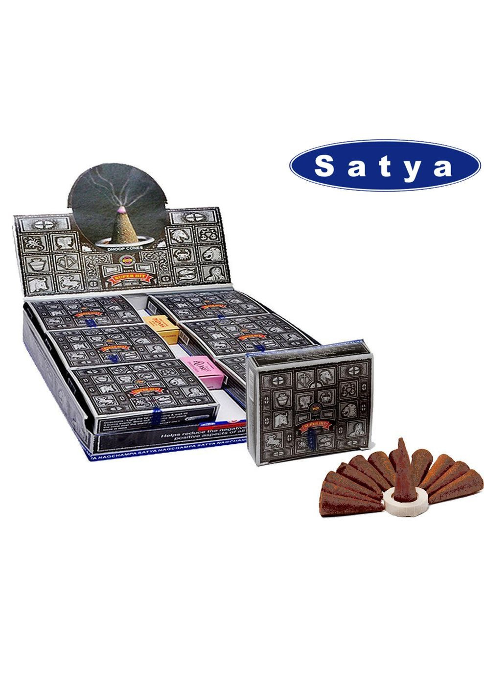 Super Hit Cone (конуси) 20 грамів Satya (356775438)