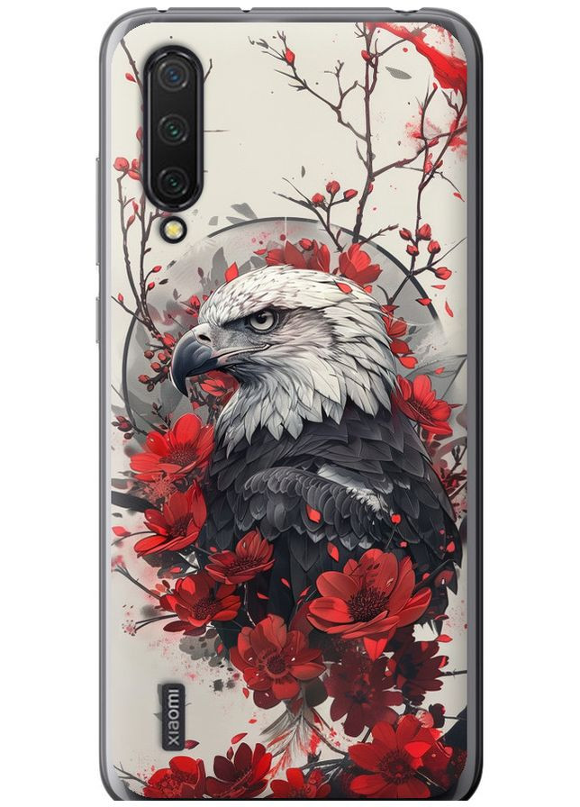 Силіконовий чохол 'Рубіновий орел' для Endorphone Xiaomi Mi 9 Lite (291423423)