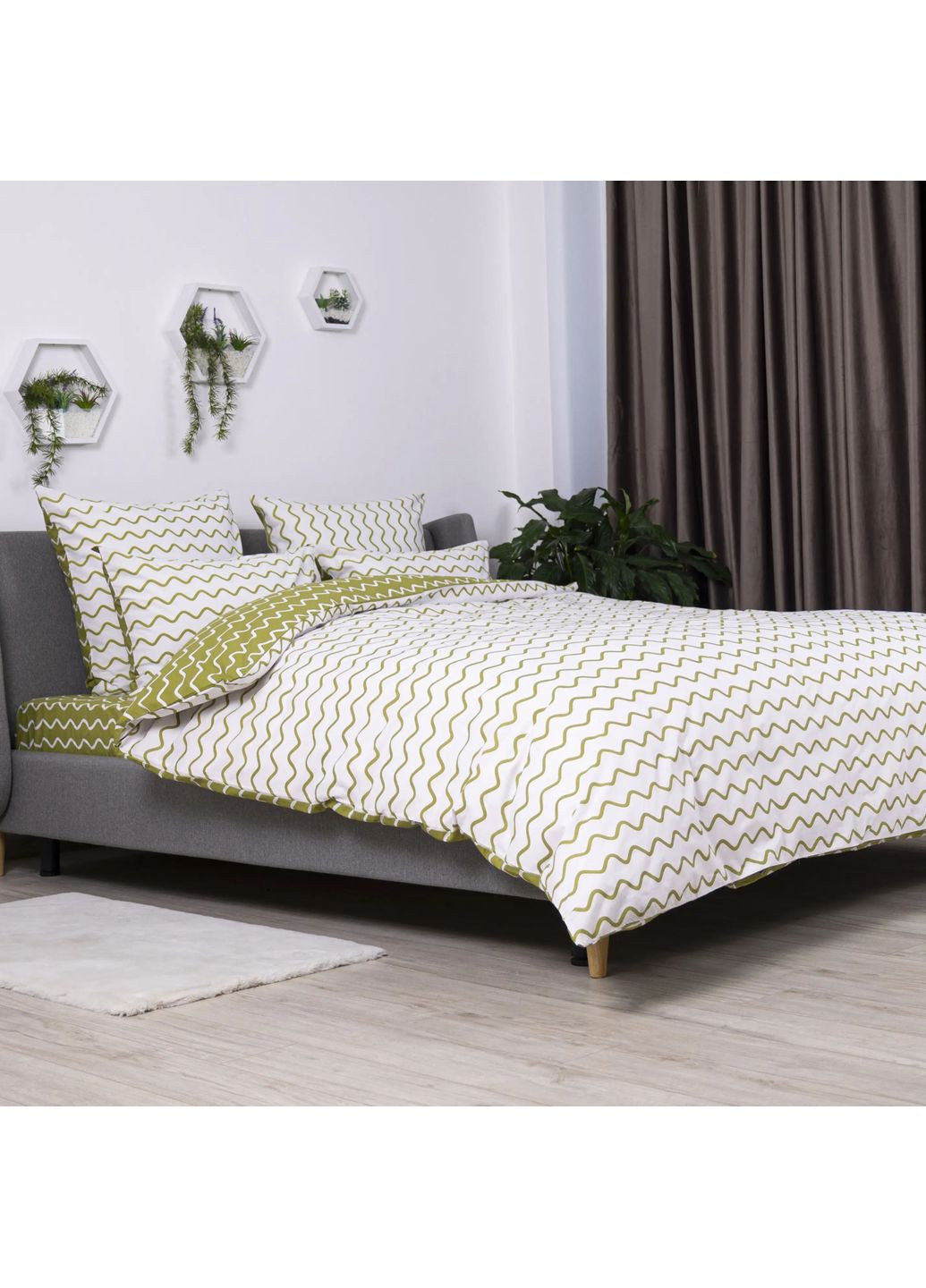 Постільна білизна Happy Sleep Olive Dream, 50x70 ТЕП (363133784)