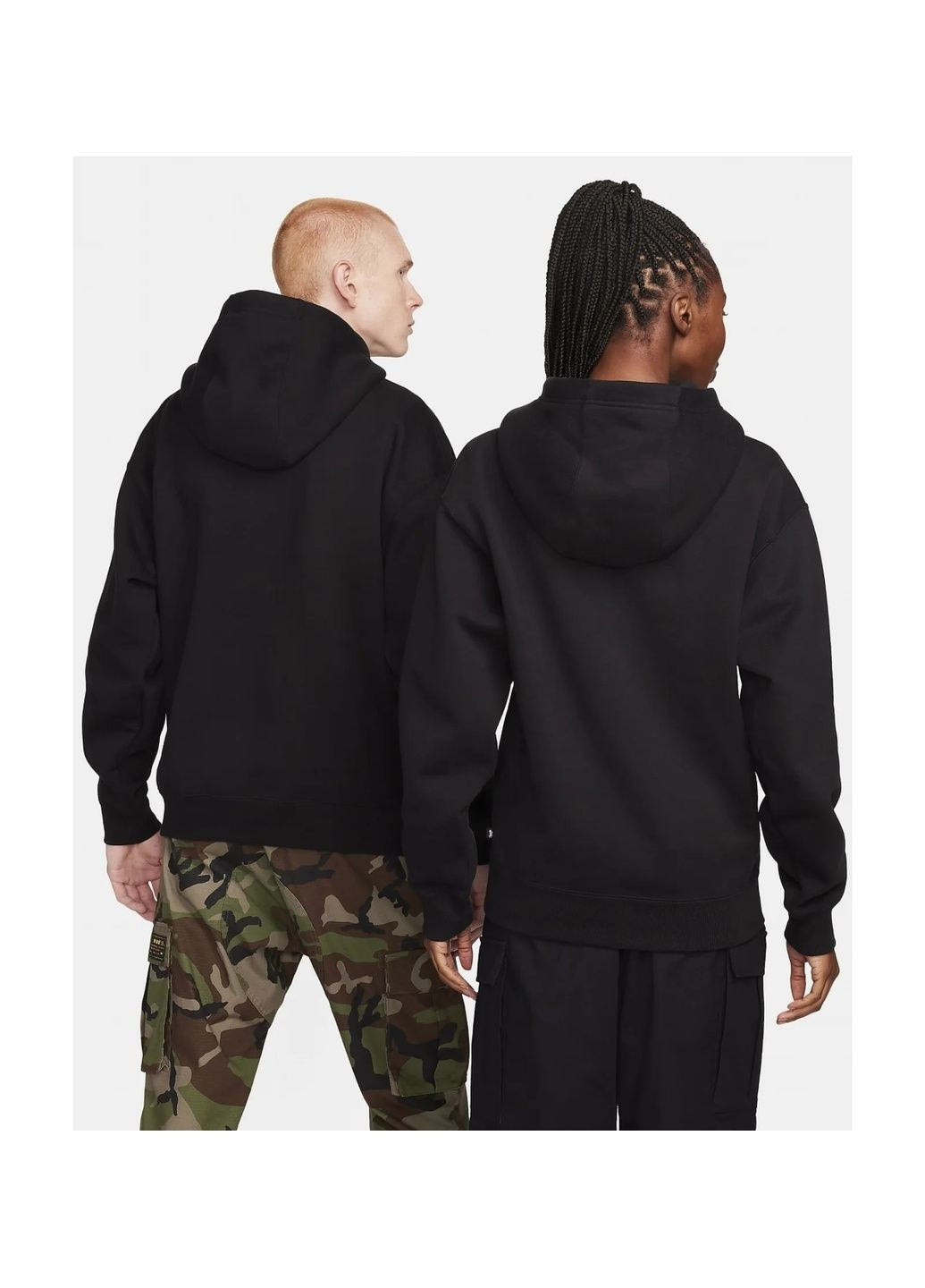 Худи унисекс Sb Fleece Pullover Skate Hoodie Black Nike (364662650)