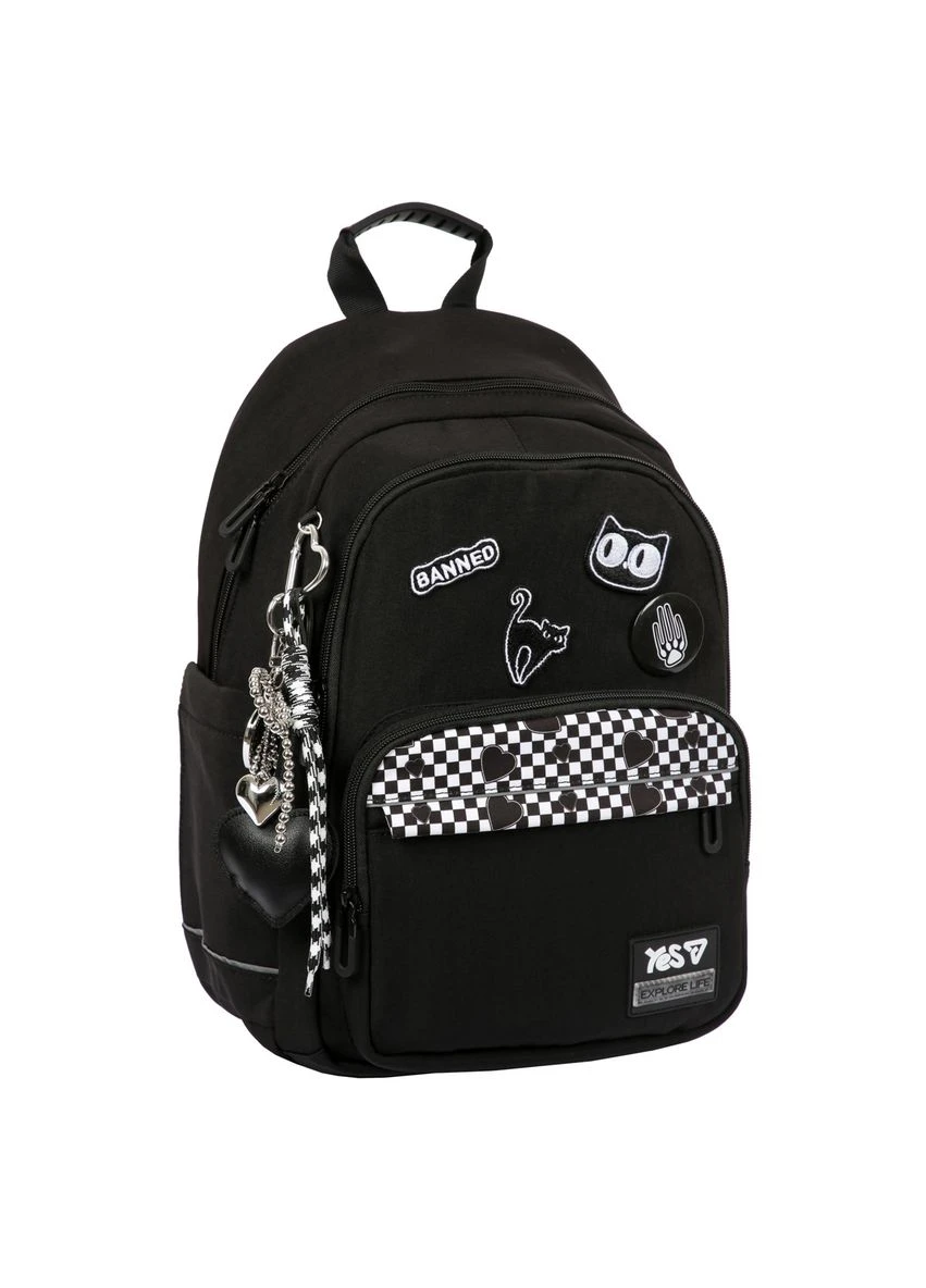 Рюкзак школьный " " /550306/ TS-47M Black Cat 40*29*14,5см (1/12) Yes (399772355)