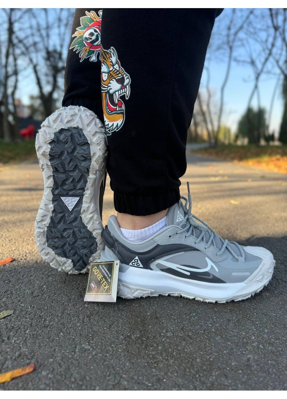 КРОСІВКИ ЖІНОЧІ NIKE ACG MOUNTH FLY GREY НАЙК АСЖ МАУНС ФЛАЙ No Brand сірі демісезони (367174250)