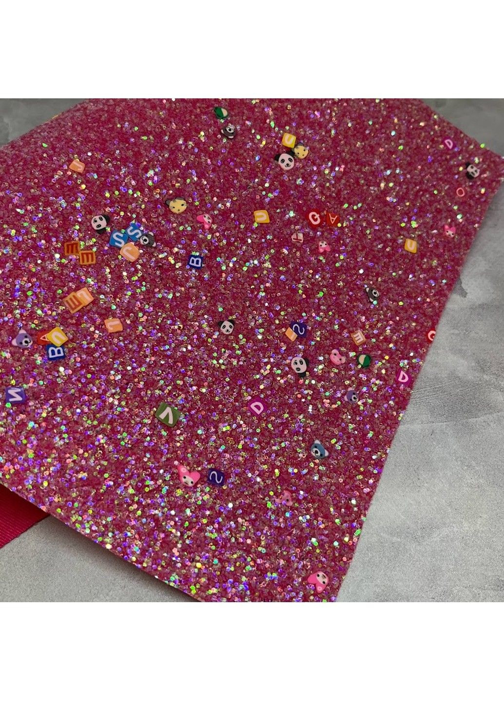 Екошкіра (кожзам) "Звірятка", 20*30 см, колір-малина No Brand (306739438)