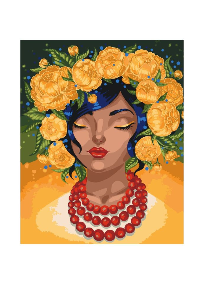 Картина по номерам "Цветочный покой" 10003-ACNF 40х50 см без подрамника Art Craft (305315419)