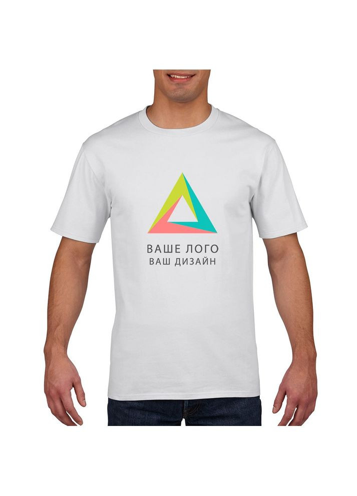 Футболки з логотипом білі Ziz 54039 (338216347)