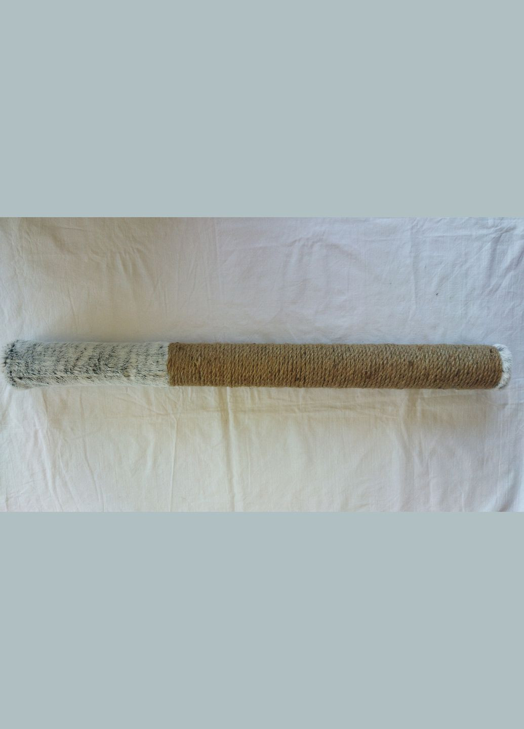 Сменный джутовый столбик с частичной намоткой. Высота 70 см, диаметр 7 см No Brand (328600474)