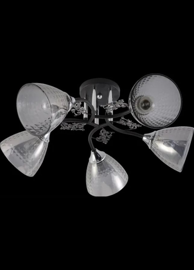 Люстра XA1525B/5 BK+CR Valeso 064996 (316463960)