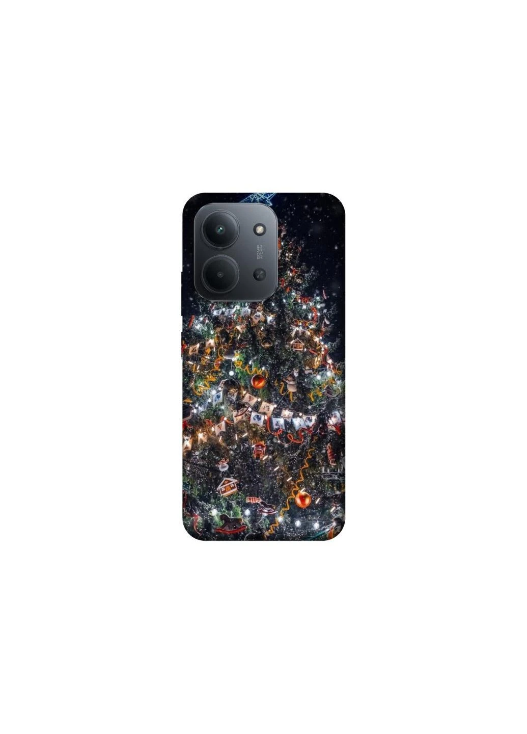 Чехол на Xiaomi Redmi 15C (Global) Новогодний v28 Frontalka (384620084)