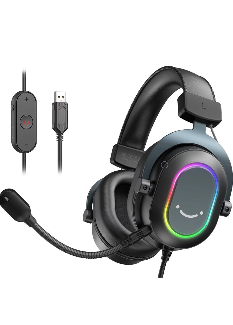Ігрові навушники з мікрофоном H6 USB з 7.1 та 3.5 мм для ПК, Mac, PS4 та PS5 Fifine (323650827)