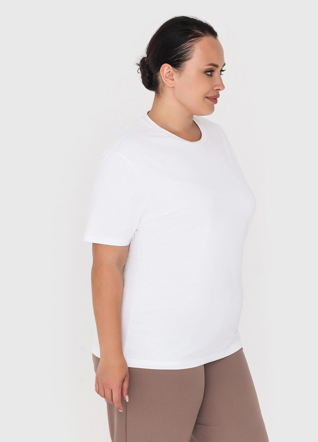 Футболка LUXURY-W біла Garne - (258556658)