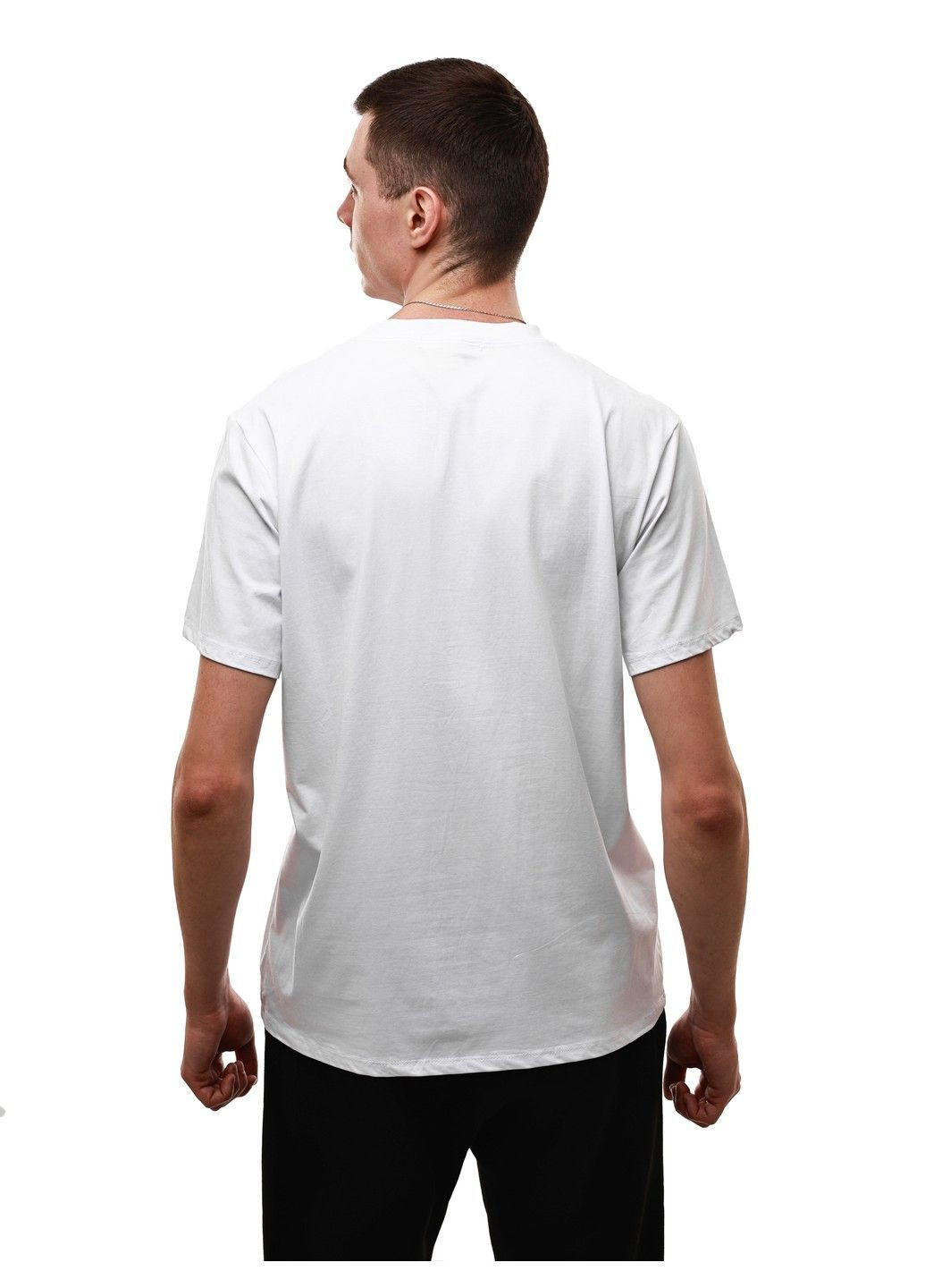 Белая футболка мужская M@C