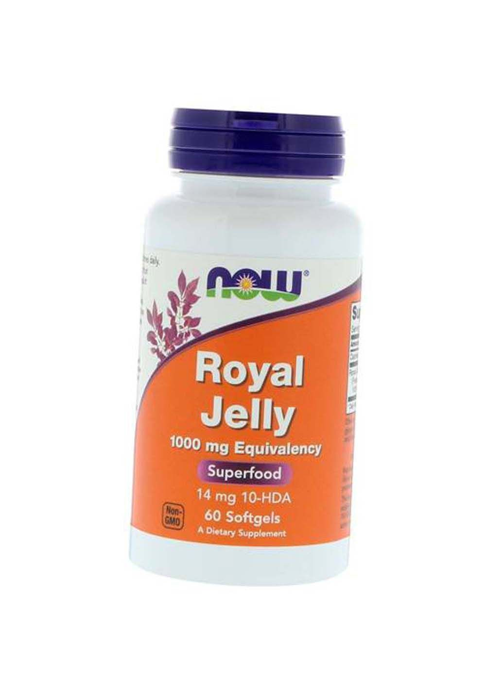 Royal Jelly 1000 60гелкапс Now Foods (292710966)
