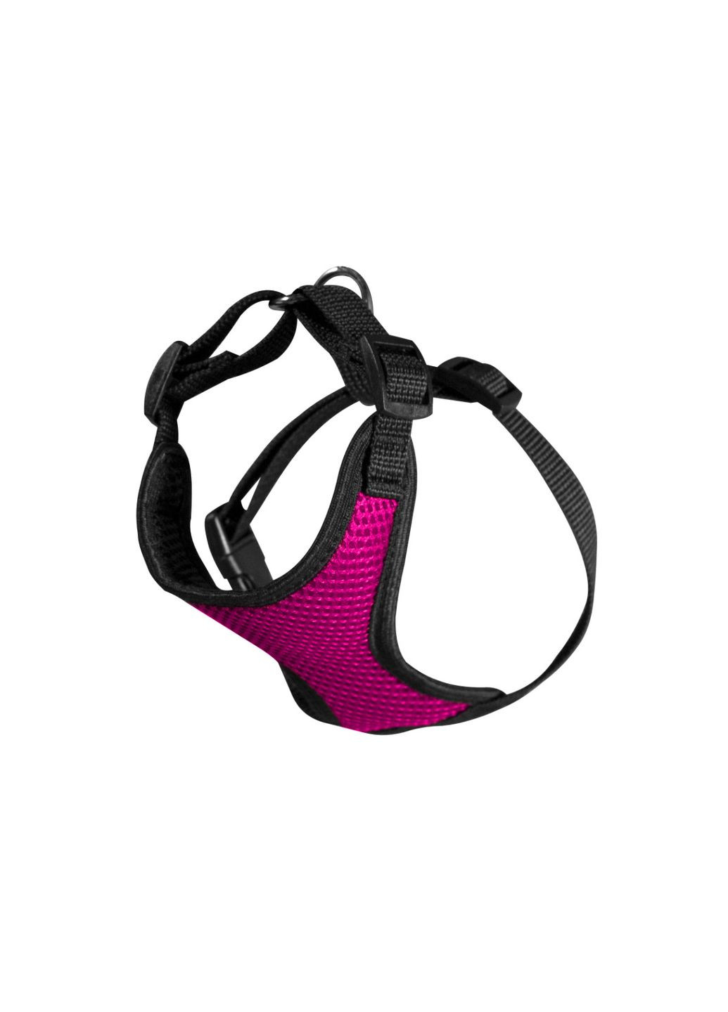 Шлея для собак Спорт №3, нагрудник сітка рожева обхват живота 25-70 см, обхват шиї 25-59 см Лорі (367725825)