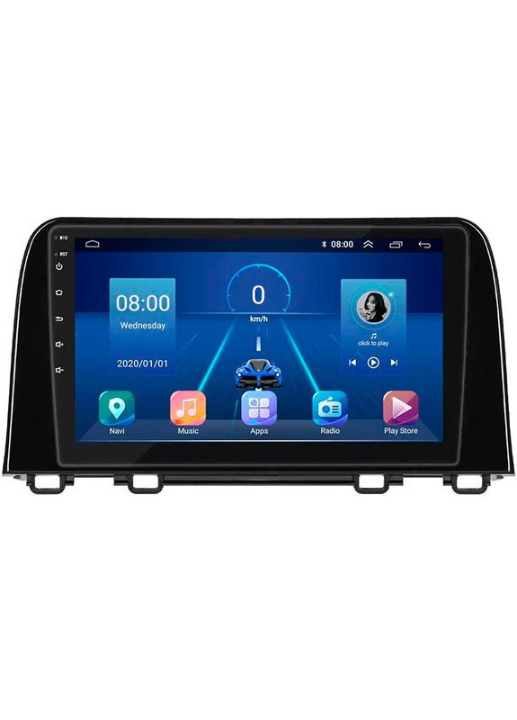 Штатна магнітола для Honda CR-V V 2016-2020 екран 9" 6/128Gb 4G Wi-Fi GPS Top 10 шт. Lesko (336196013)