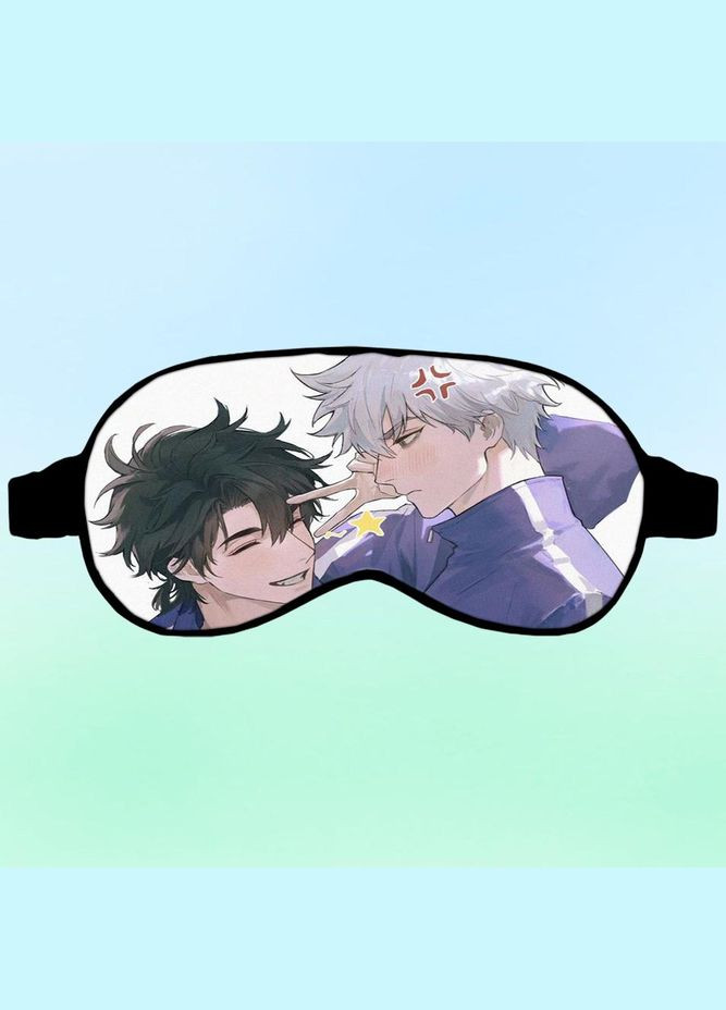 Маска для сна Аниме Агенты времени #0003 черная No Brand (315046880)