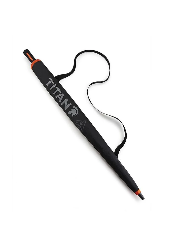 Чорна} парасолька-гольфер механічний titan-1 black s912-039878 Fulton (316613727)