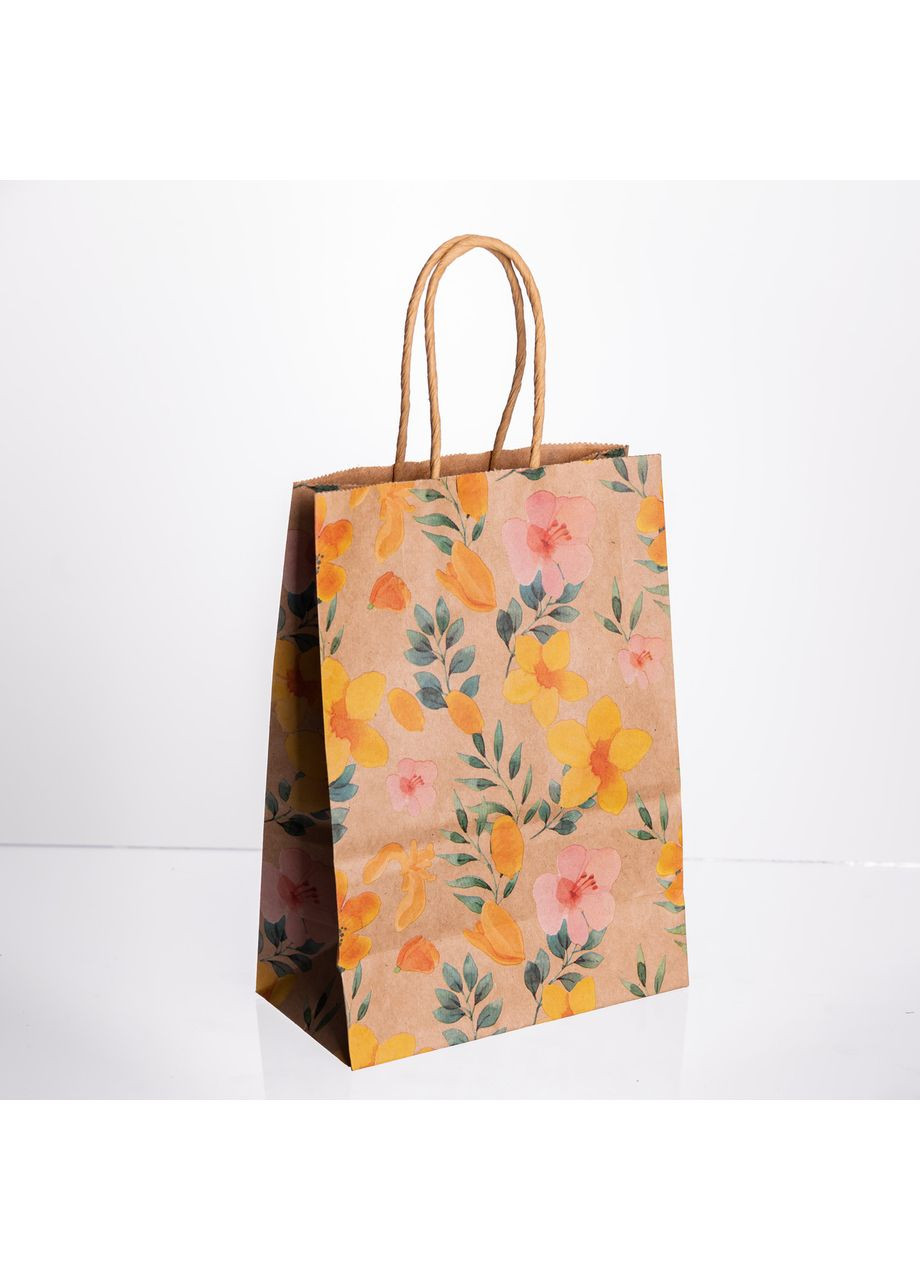 Набор подарочных крафтовых пакетов из бумаги 12 (шт) красивые пакеты для подарков 15×8×21 (см) HP-10359-6Y Yiwu (370707840)