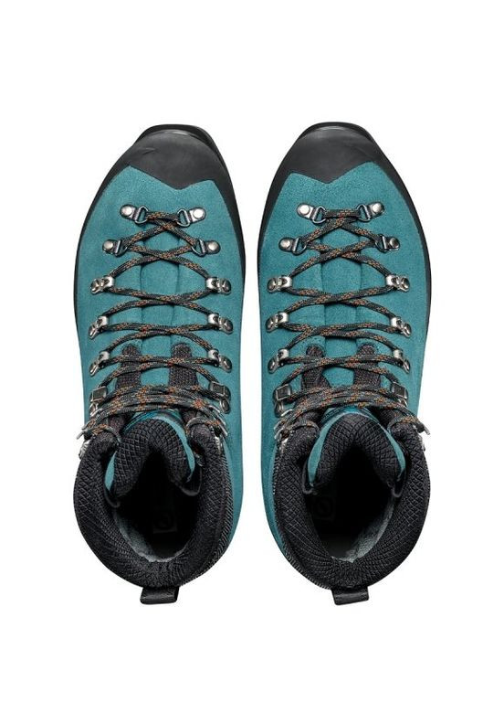 Цветные осенние ботинки mont blanc gtx черный-синий Scarpa