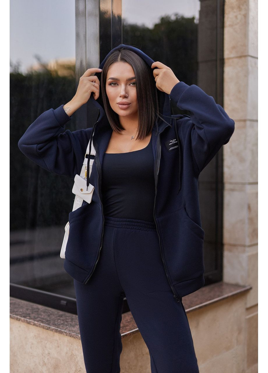 Жіночий спортивний костюм з нашивками Fashion (360769184)