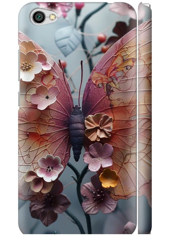3D пластиковий матовий чохол 'Fairy Butterfly' для Endorphone xiaomi redmi note 5a (285706152)