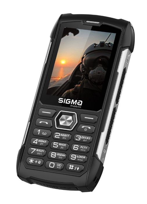 Телефон X-treme PK68 Black UA UCRF Sigma (330029710)