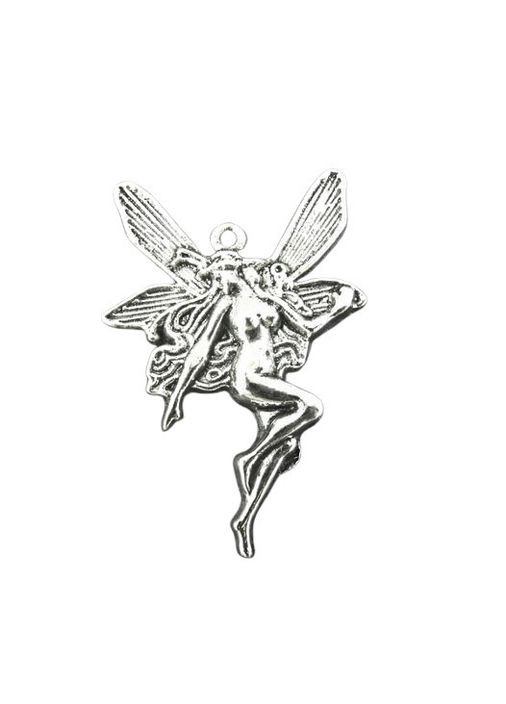 Підвіска Кулон фея Античне срібло 22 мм x 15 мм 201281 Finding (327890819)