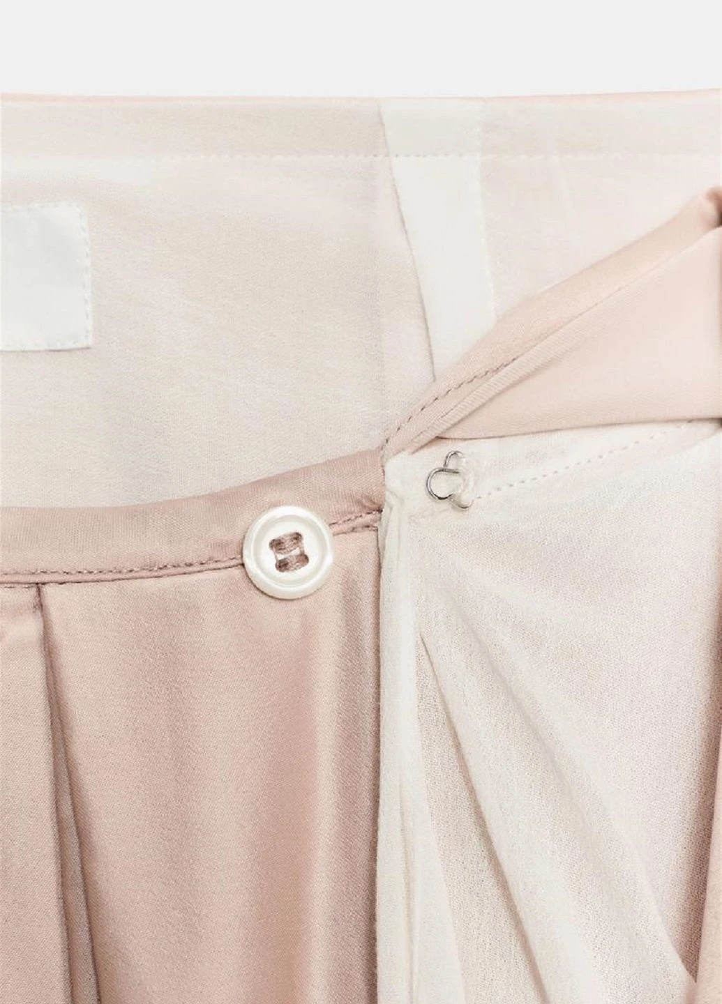 Разноцветная однотонная юбка Zara