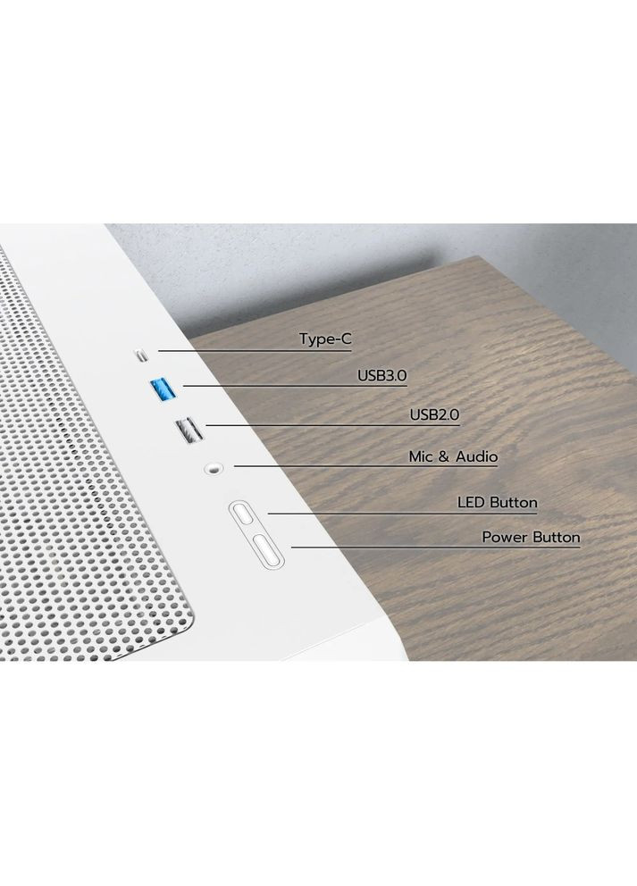 Корпус MATX X5M Black (X5M(B)) Montech (370033533)