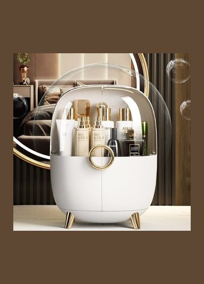 Органайзер для косметики, місткий бьюті-бокс для зберігання косметики, прикрас та аксесуарів Global Fashion (362044387)