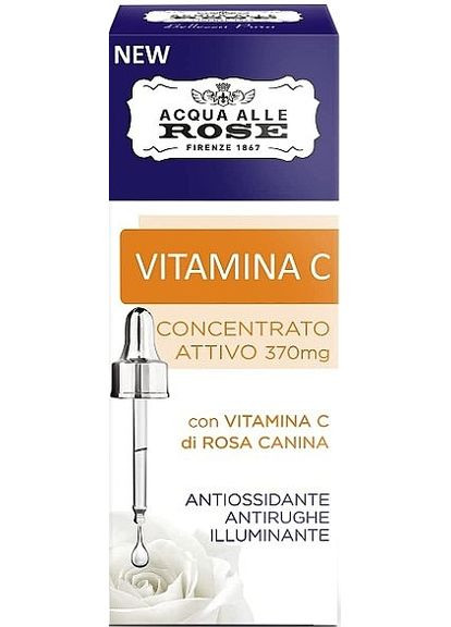 Активний концентрат вітаміну С Acqua alle Rose Vitamina C Concentrato Attivo 30ml (1175699-2498616) Roberts (368656436)
