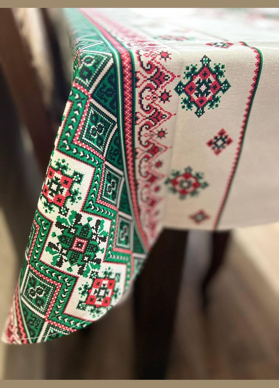 Скатерть для кухонного стола красивая легкая 150х180 см см (П4КЕ05016-32) No Brand (306633702)