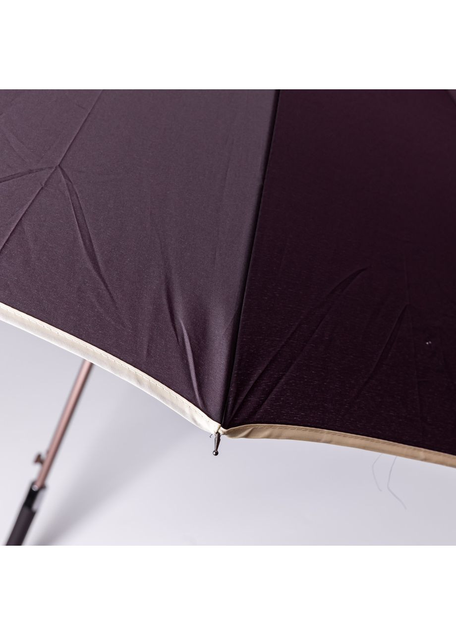 Фиолетовый классический зонт-трость с чехлом полуавтомат из полиэстера прочный надежный 12 спиц диаметр 120 см hp-23-16v Yiwu (369673467)